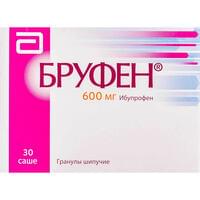 Бруфен гранули шип. по 600 мг №30 (саше)
