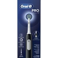 Зубна щітка Oral-B Pro Series 1 D305.513.3X BK тип 3791 + дорожній чохол Travel Edition