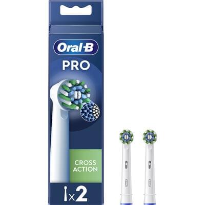 Насадка для электрической зубной щётки Oral-B Cross Action EB50RX сменная 2 шт.