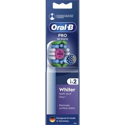 Насадка для электрической зубной щетки Oral-B 3D White EB18pRX 2 шт.