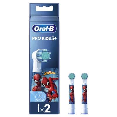 Насадка для электрической зубной щетки детская Oral-B Spider-Man Человек Паук EB10S 2 шт.