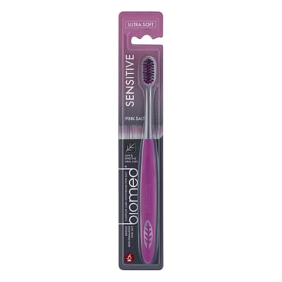 Зубная щетка Biomed Pink Salt Розовая соль комплексная мягкая
