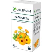 Календули квітки Лектрави по 40 г (коробка з внутр. пакетом)