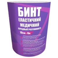 Бинт эластичный Teta средней растяжимости 4 м х 10 см