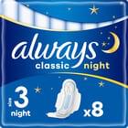 Прокладки гігієнічні Always Classic Night 8 шт.