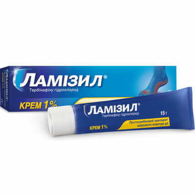 Ламизил крем 1% по 15 г (туба)