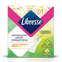 Прокладки щоденні Libresse Natural Normal Plus 40 шт.