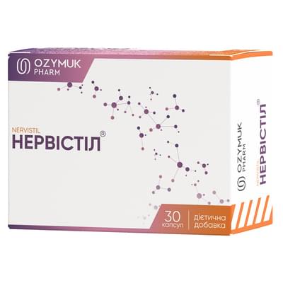 Нервистил капсулы №30 (3 блистера х 10 капсул)