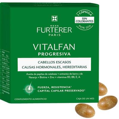 Капсули для волосся Rene Furterer Vitalfan Antichute Progressive проти випадіння 30 шт.