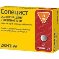 Солецист таблетки по 5 мг №30 (2 блистера х 15 таблеток)