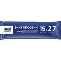 Бинт гіпсовий MedTextile 15 см х 2,7 м