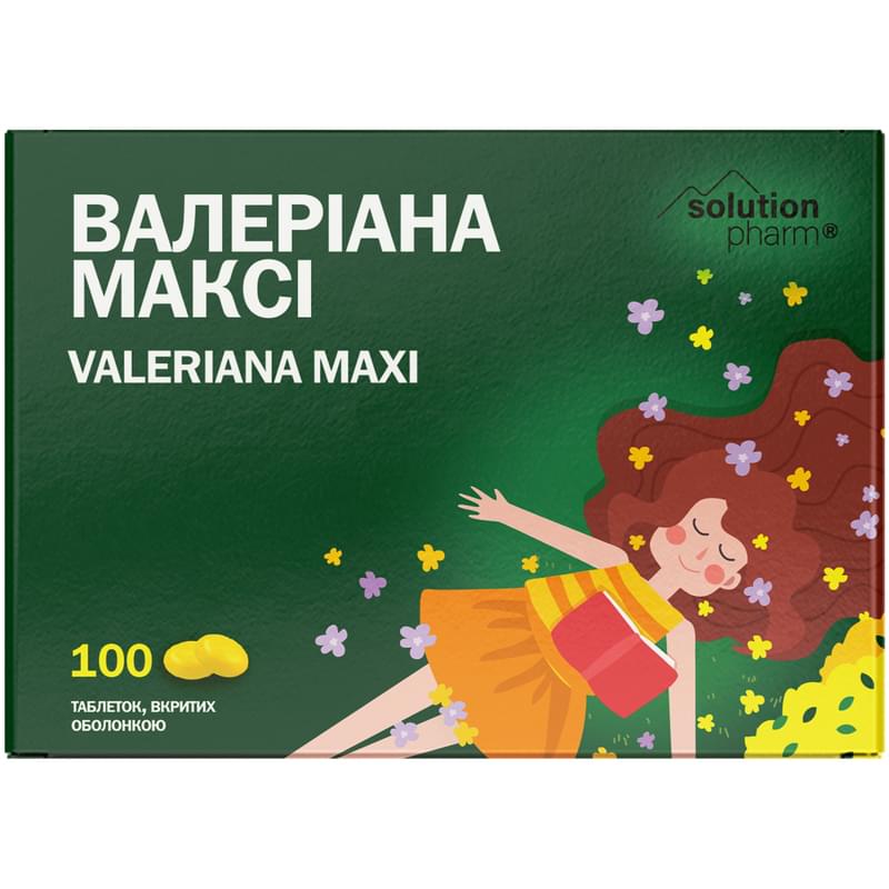Валеріана максі дієтична добавка з м'якою заспокійливою дією