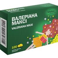 Валеріана максі таблетки по 30 мг №100 (4 блістери х 25 таблеток)