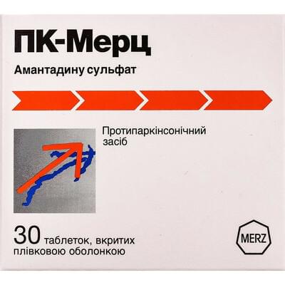 ПК-Мерц таблетки по 100 мг №30 (3 блістери х 10 таблеток)