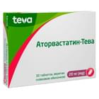 Купить Аторвастатин-Тева таблетки по 20 мг №30 (2 блистера х 15 таблеток) Аторвастатин-Тева таблетки по 20 мг №30 (2 блистера х 15 таблеток)