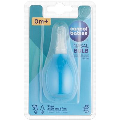 Аспиратор для носа детский Canpol 9/119 с 2 насадками