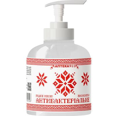 Мыло жидкое Аптека 911 Антибактериальное 300 мл