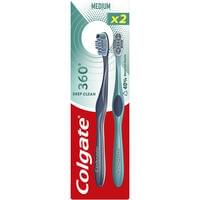 Зубная щетка Colgate 360 Суперчистота всей ротовой полости 2 шт.