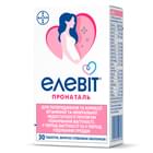 Елевіт Пронаталь таблетки №30 (3 блістери х 10 таблеток)