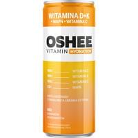 Вода вітамінна Oshee Vitamin Hydration Vitamin D+K М'ята Лимон Лайм Вітамін D+K газований напій 250 мл