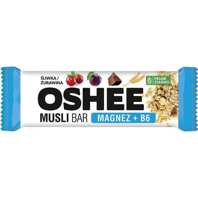 Батончик-мюсли витаминный Oshee Vitamin Musli Bar Слива и клюква 40 г