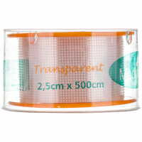 Пластир медичний Medrull Transparent на нетканій основі 2,5 см х 500 см 1 шт.