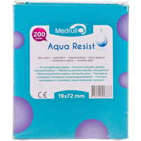 Купити Пластир медичний Medrull Aqua Resist на полімерній основі 7,2 см х 1,9 см 200 шт. Пластир медичний Medrull Aqua Resist на полімерній основі 7,2 см х 1,9 см 200 шт.