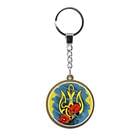 Подвес с патриотической символикой Безант размер 4,5 см х 5 см №4 в ассортименте, дерево