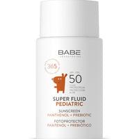 Флюид солнцезащитный детский Babe Laboratorios Pediatric супер SPF 50 с пантенолом и пребиотиком 50 мл