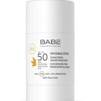 Стик для лица и тела Babe Laboratorios солнцезащитный невидимый прозрачный SPF 50 30 г