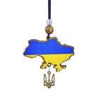 Підвіс із патріотичною символікою Безант розмір 22 см х 7 см №13 в асортименті, дерево