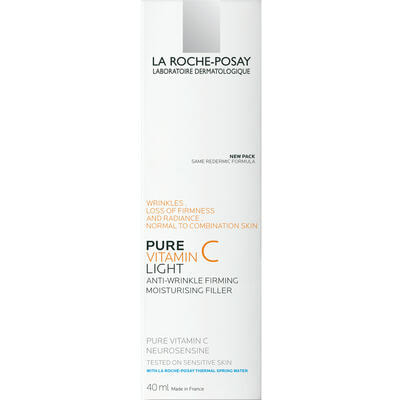 Крем-филлер для лица La Roche-Posay Pure Vitamin C антивозрастной для нормальной комбинированной кожи 40 мл