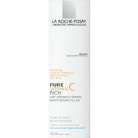 Крем-филлер для лица La Roche-Posay Pure Vitamin C антивозрастной уход для сухой чувствительной кожи 40 мл