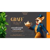 Купить Чай черный Graff Английский завтрак в фильтр-пакетах по 2 г 20 шт. Чай черный Graff Английский завтрак в фильтр-пакетах по 2 г 20 шт.