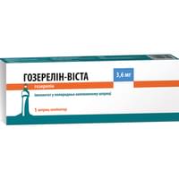 Купити Гозерелін-Віста імплантант по 3,6 мг (шприц) Гозерелін-Віста імплантант по 3,6 мг (шприц)