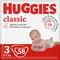 Підгузки Huggies Classic розмір 3, 4-9 кг, 58 шт.