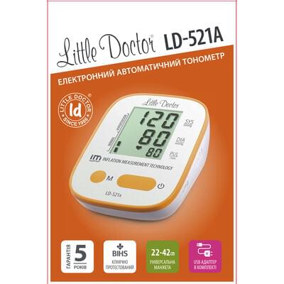 Тонометр Little Doctor LD-521A автоматический + адаптер