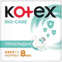 Прокладки гигиенические Kotex Bio Care Normal 8 шт.