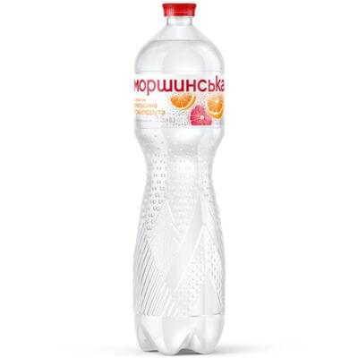 Вода минеральная Моршинская Flavored Water Апельсин и грейпфрут газированновая 1,5 л