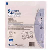 Рукавички хірургічні Medicom SafeTouch Clean Bi-Fold латексні стерильні припудрені розмір 7 пара