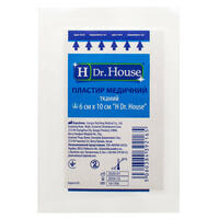 Пластир медичний Dr. House на тканинній основі 6 см х 10 см 1 шт.