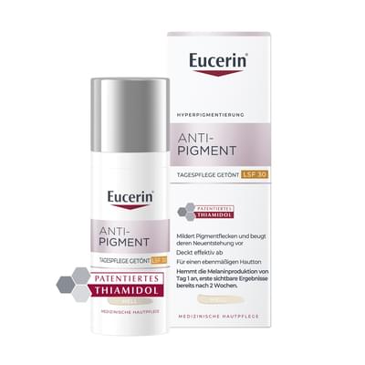 Крем для лица Eucerin Anti Pigment SPF 30 депигментирующий с тонирующим эффектом оттенок светлый дневной 50 мл