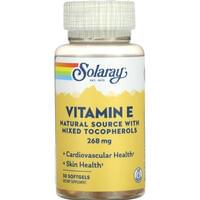 Solaray Вітамін Е D-альфа-токоферол капсули №50