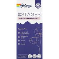 Solaray Womens Health Menstruation Комплекс для підтримки жіночого здоров'я під час менструації капсули №24