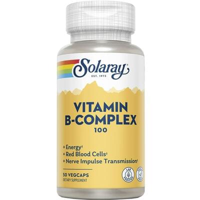 Solaray Vitamin B-Complex 100 капсули №50