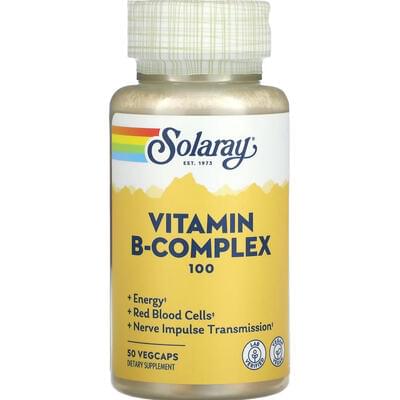 Solaray Vitamin B-Complex 100 капсули №50