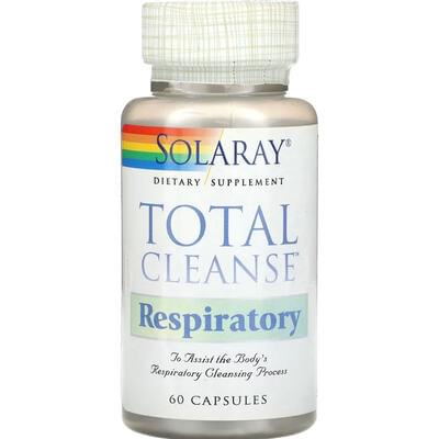 Solaray Total Cleanse Respiratory Комплекс для очищення органів дихання капсули №60