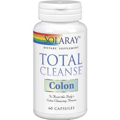 Solaray Total Cleanse Colon Комплекс для очищения кишечника капсулы №60