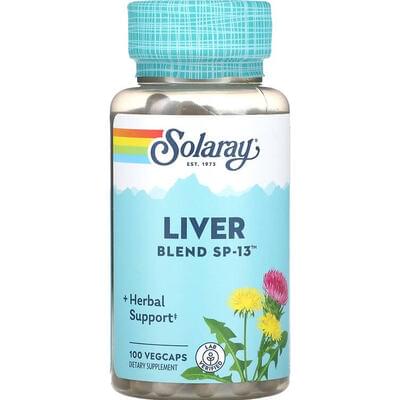 Solaray Liver Blend SP-13 капсулы №100