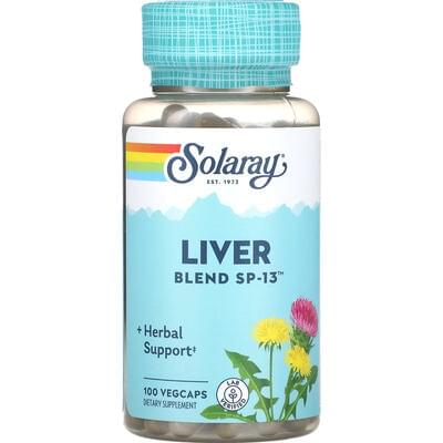 Solaray Liver Blend SP-13 капсули №100